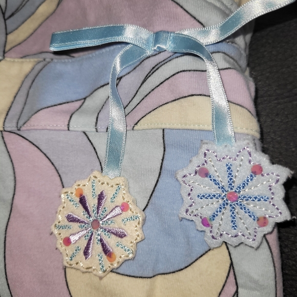 ❄️ Vintage Gymboree Après Ski Pastel Swirl Print Long Sleeved Toddler Dress - Picture 5 of 5